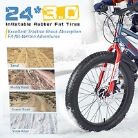 Streamdale Mountain Bike for Girls and Boys Mountain 24 inch shimano 7-Speed bike
