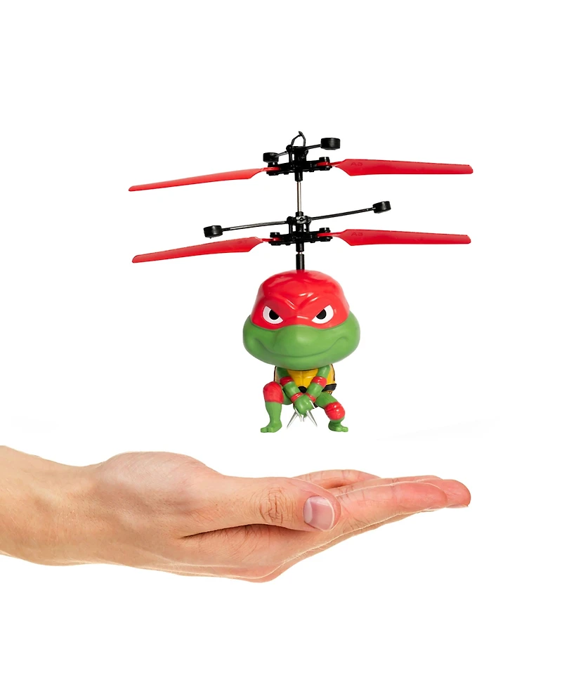 World Tech Toys Tmnt Raphael Flying Ufo Helicopter