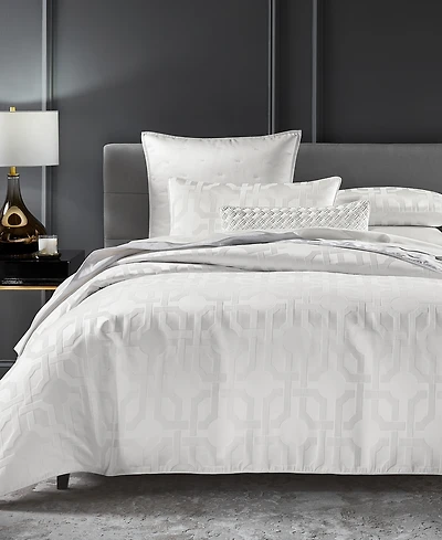 Hotel Collection Interlace Duvet Cover Set, Full/Queen, Exclusively at Macy's