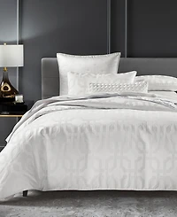 Hotel Collection Interlace Duvet Cover Set, Full/Queen, Exclusively at Macy's