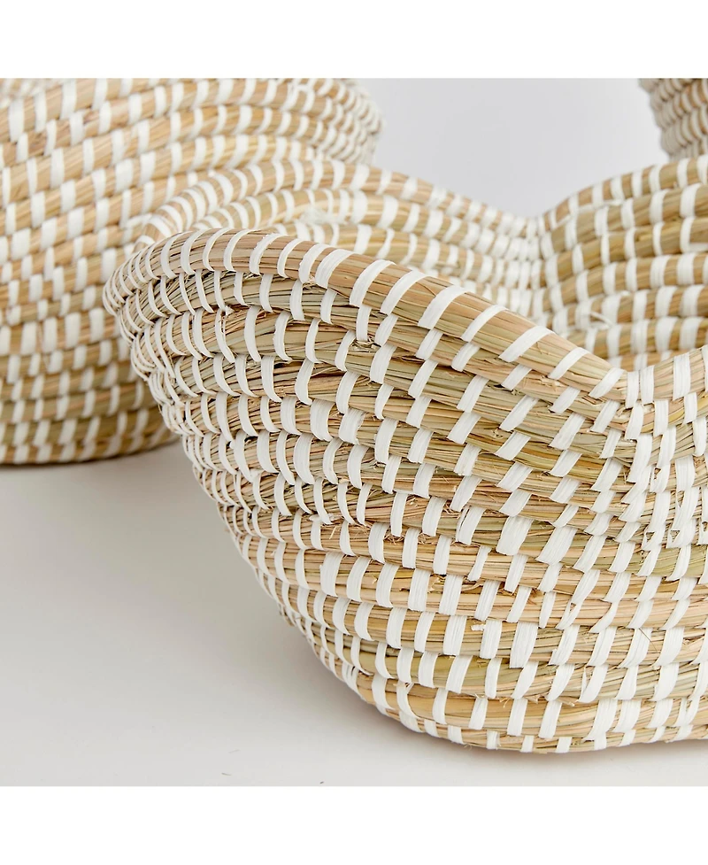 Rivergrass Lotus Baskets St/3