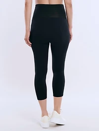 Motherhood Maternity Essential Stretch Secret Fit Over the Belly Crop Leggings