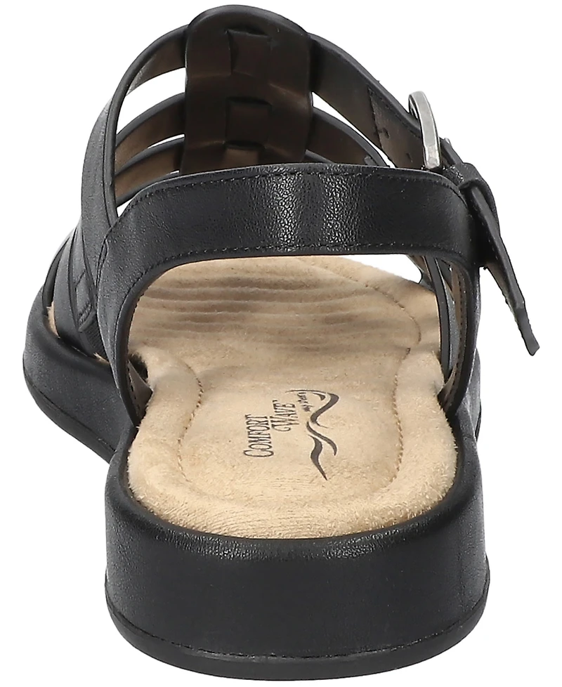 Easy Street Women's Chirp Gladiator Buckle Sandals