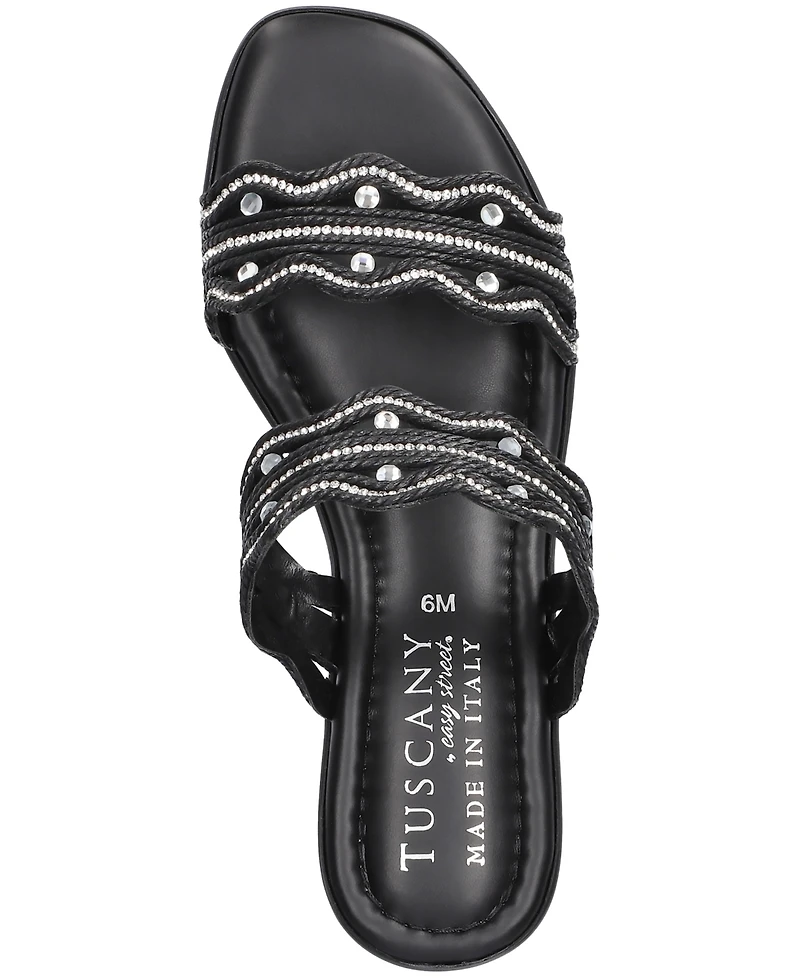 Easy Street Women's Selva Wedge Heel Sandals