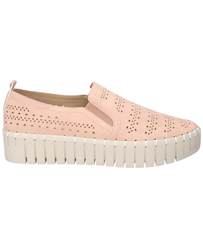 Easy Street Women's Peppy Slip-On Platform Sneakers