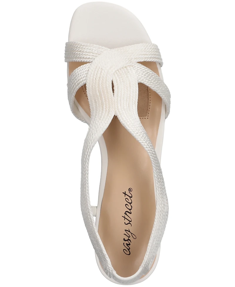 Easy Street Women's Festival Block Heel Sandals