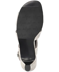 Easy Street Women's Zella Kitten Heel Sandals