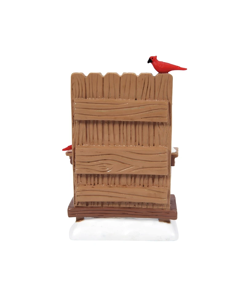 Department 56 Potter Bench Birdies Village Accessory