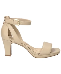 Easy Street Women's Ro Square Toe Heeled Sandals