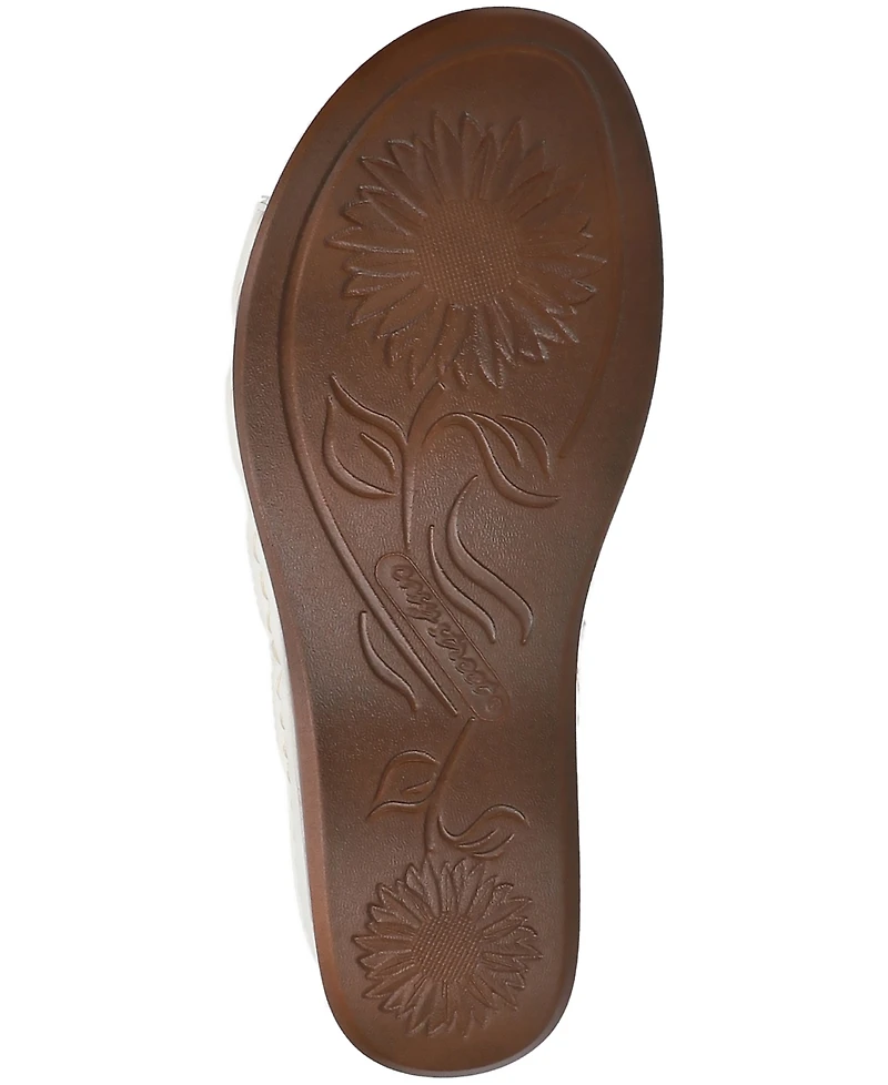 Easy Street Women's Alexi Slingback Wedge Sandals