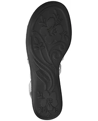 Easy Street Women's Daylily Gladiator Buckle Flat Sandals