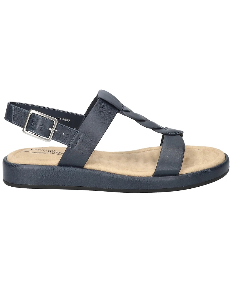 Easy Street Women's Tampa Comfort Platform Sandals