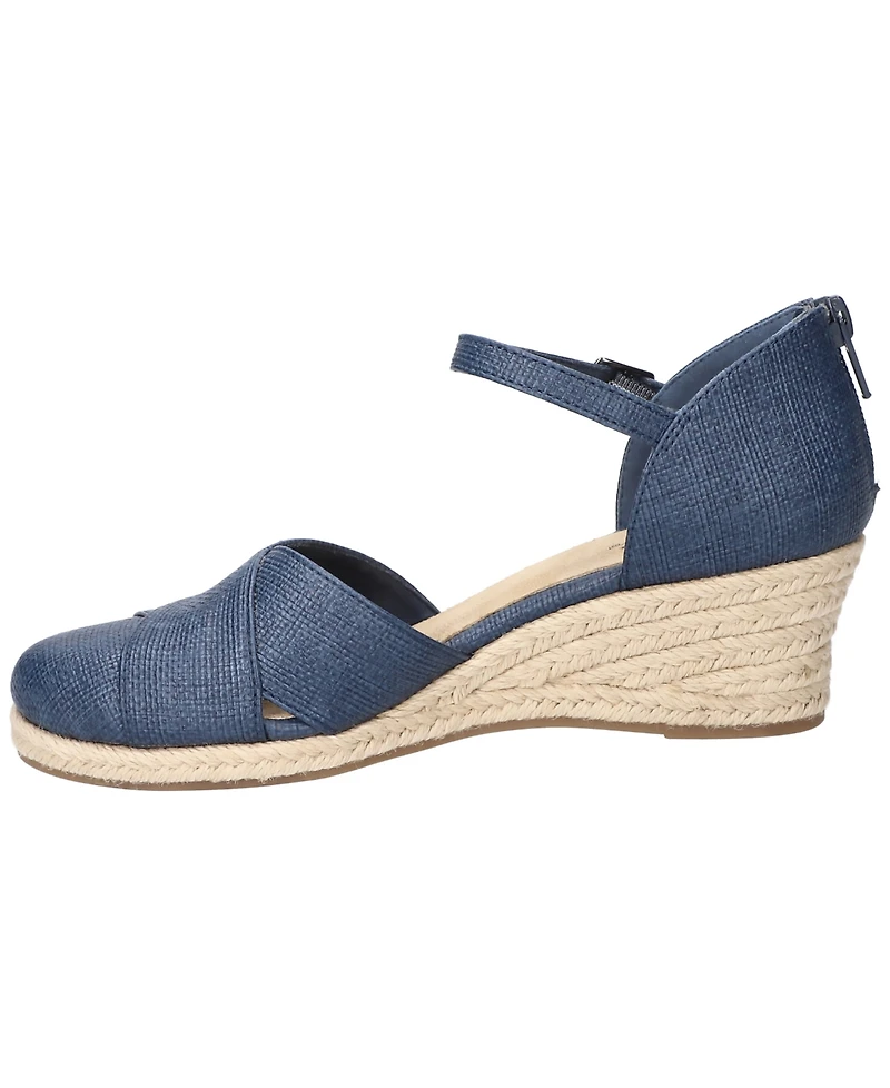Easy Street Women's Coast Espadrille Wedge Sandals