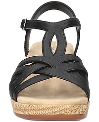 Easy Street Women's Lua Wedge Heel Sandals