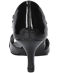 Easy Street Women's Oceana Peep Toe Pumps