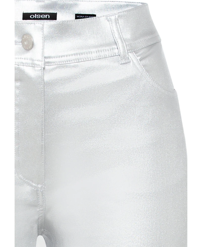Olsen Women's Coated 5-Pocket Pant