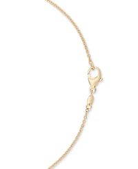 Swiss Blue Topaz (7/8 ct. t.w.), Sky Blue Topaz (3 ct. t.w.) & White Topaz (1/2 ct. t.w.) Heart Lariat Necklace in 14k Gold over Sterling Silver, 18"