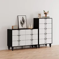 gaomon 6 Drawer Dresser With Deep Drawers For Bedroom