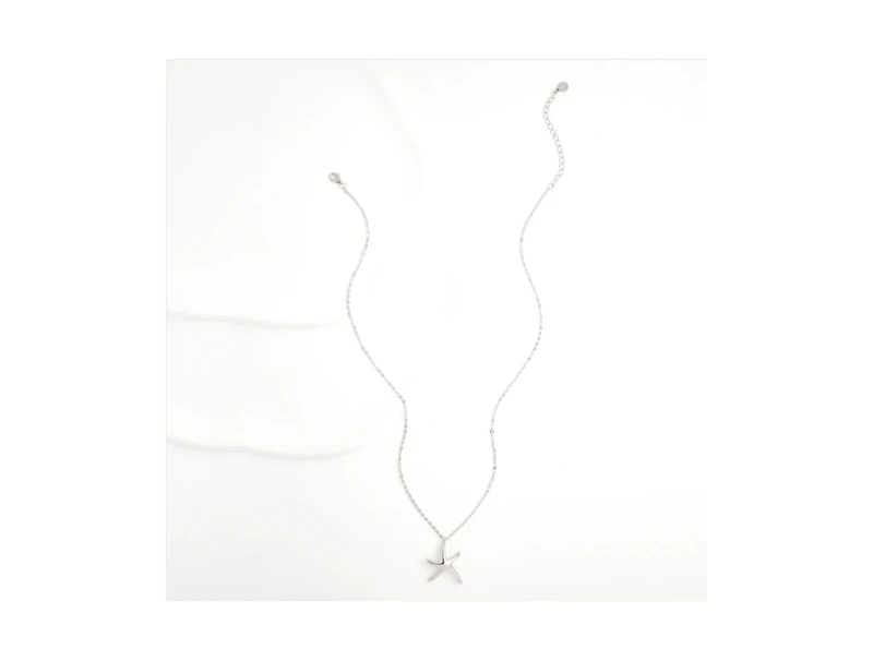 Starfish Hope Necklace in Sterling Silver