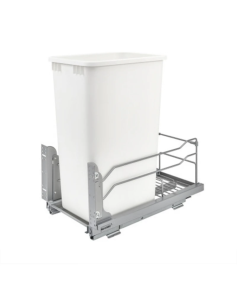 Rev-a-Shelf Pullout Kitchen Trash Can 50 qt. with Soft-close, 53WC-1550SCDM-111