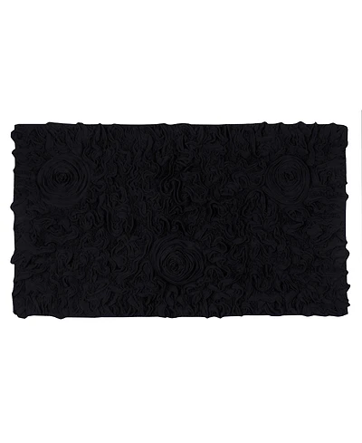 Home Weavers Bell Flower Bath Rug, 24" x 40"