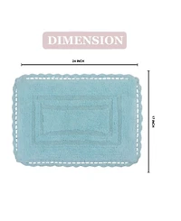 Home Weavers Casual Elegance Reversible Bath Rug, 17" x 24"