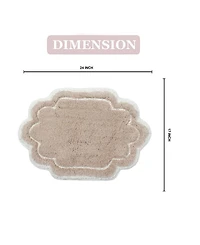 Home Weavers Allure Bathroom Rug, 17" x 24"