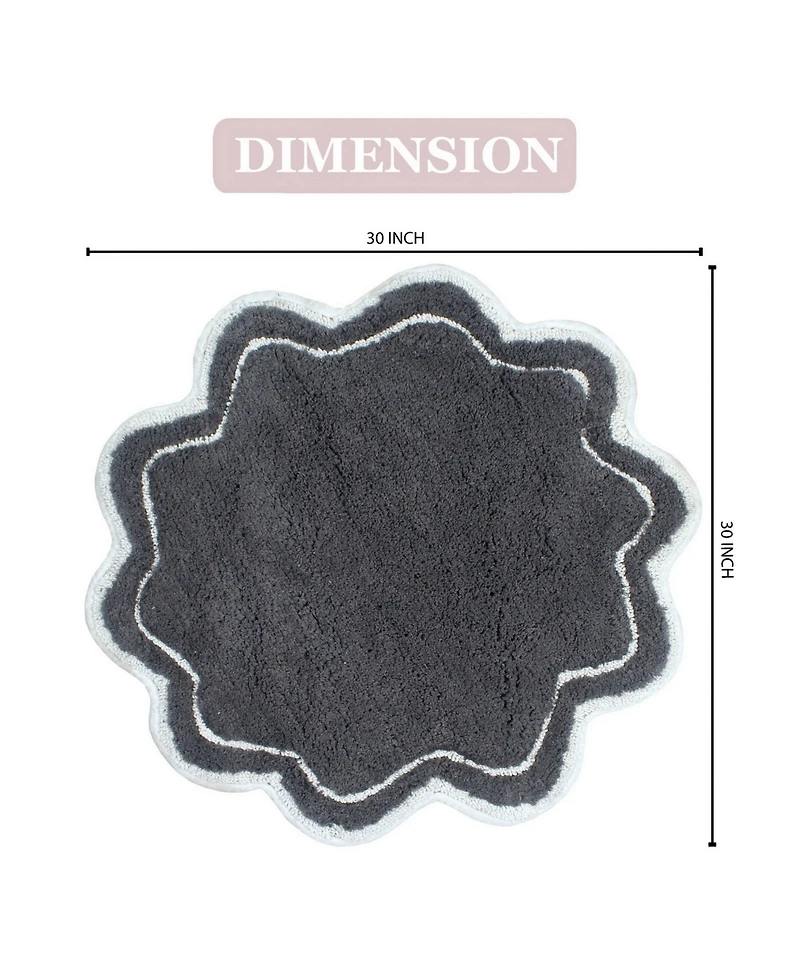 Home Weavers Allure Bathroom Rug, 30" Round