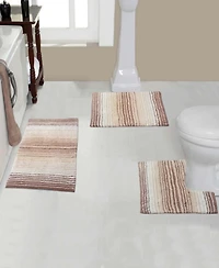 Home Weavers Gradiation 3-Pc. Bath Rug Set