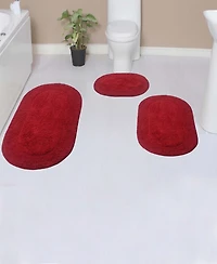 Home Weavers Double Ruffle -Pc. Bath Rug Set