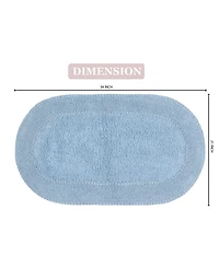 Home Weavers Double Ruffle Bath Rug