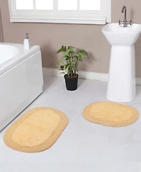 Home Weavers Double Ruffle -Pc. Bath Rug Set