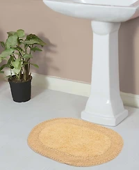 Home Weavers Double Ruffle Bath Rug, 17" x 24"
