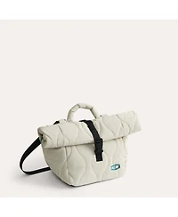 Bagsmart Walker Roll Top Lunch Bag with Adjustable Shoulder Strap Tangerine