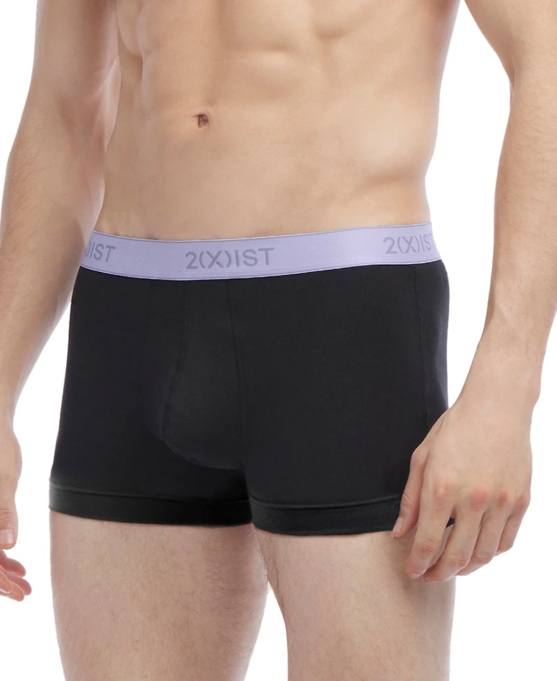 2(x)ist Men's Essential No-Show Trunks 3-Pack