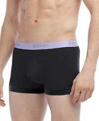 2(x)ist Men's Essential No-Show Trunks 3-Pack