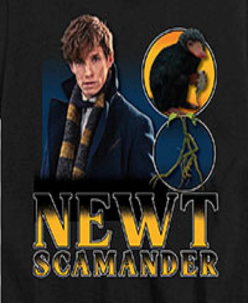 Harry Potter Big Boys Newt Scamander Graphic Tee