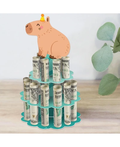 Capy Birthday - Diy Capybara Party Money Holder Gift - Cash Cake