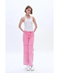 Bayeas Plus High Rise Crop Skinny Jeans