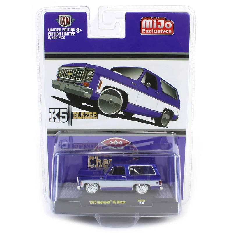 1/64 Chevrolet Blazer, Violet White, Mijo Exclusive