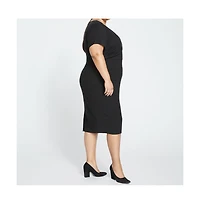 Universal Standard Women's Mary Double Luxe Dress