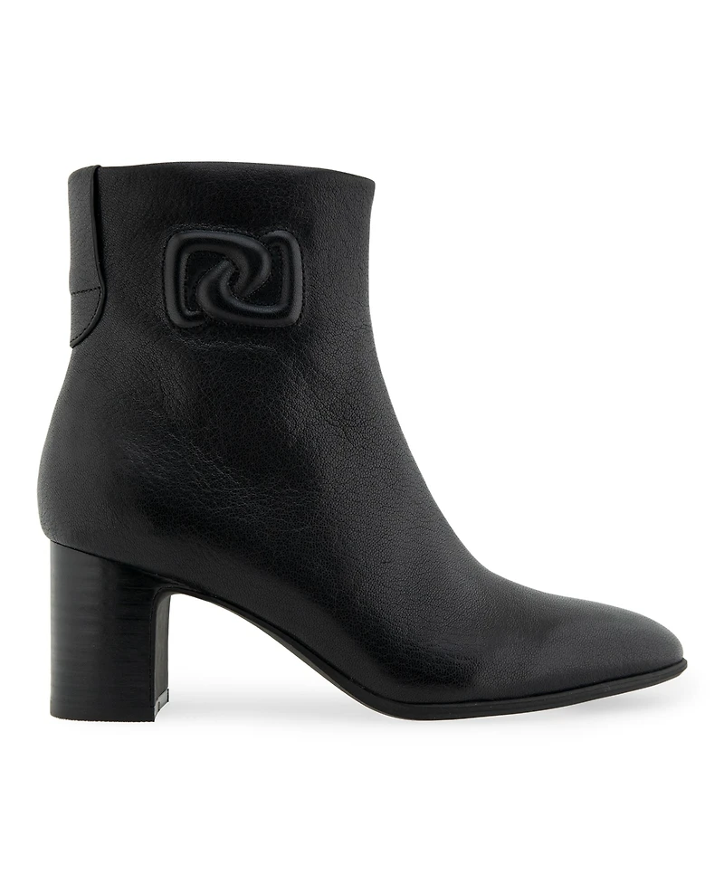 Aerosoles Women's Magnus Logo Embossed Booties