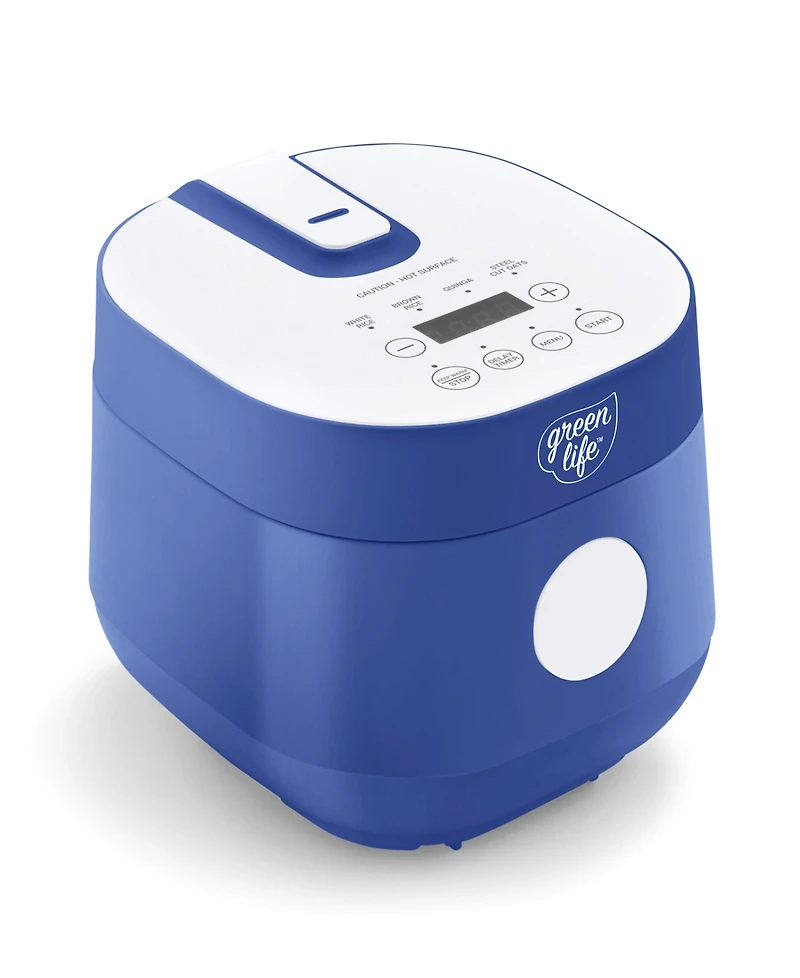 GreenLife Ceramic Nonstick Healthy Go Grains Rice Cooker