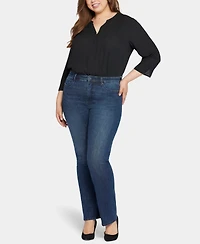Nydj Plus Size Le Silhouette Slim Bootcut Jeans