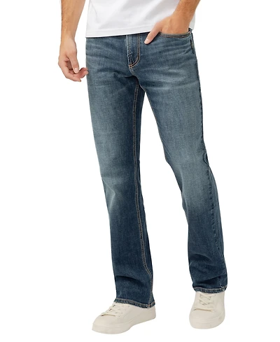 Silver Jeans Co. Men's Jace Slim Fit Bootcut Luxe Heritage Jeans