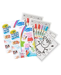Crayola Color Wonder Peppa Pig Mess Free Coloring Pad Markers, Pack of 2