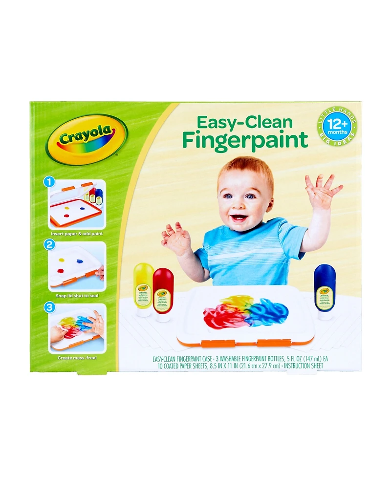 Crayola Easy-Clean Finger Paint Station