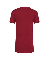 Adidas Big Boys and Girls Red Louisville Cardinals Basic Dassler T-Shirt