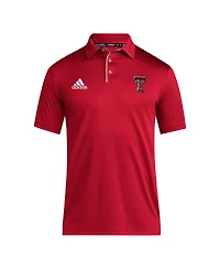 Adidas Men's Red Texas Tech Red Raiders 2024 Coaches Aeroready Polo