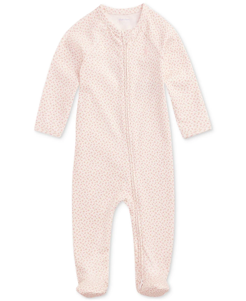 Polo Ralph Lauren Baby Cotton Floral Coverall